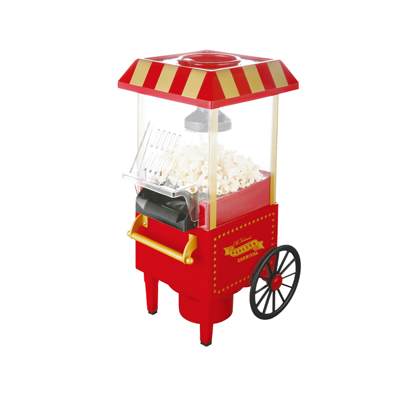 BJX-B009 Vintage Hot Air Popcorn Machine with Wheels