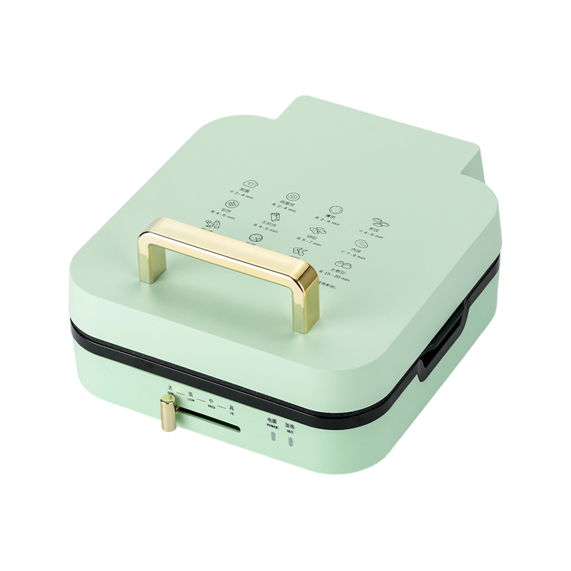 BJX-S018 24x24cm Grill Maker with Temperature Control & Removable Plates
