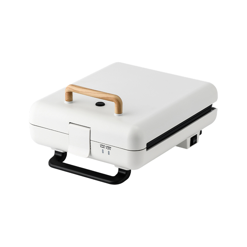 BJX-S026 4-Slice 180° Open Grill & Sandwich Maker with 3-Level Control and Oil Drip Tray